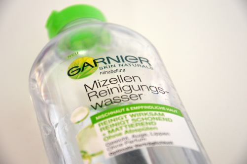 REVIEW: Garnier Mizellen Reinigungswasser & Garnier Augen Make-up Entferner  – niinabellina