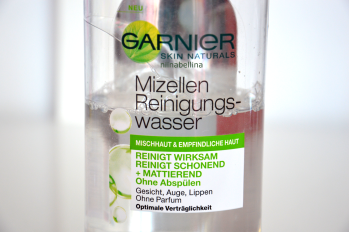 REVIEW: Garnier Mizellen Reinigungswasser & Garnier Augen Make-up Entferner  – niinabellina